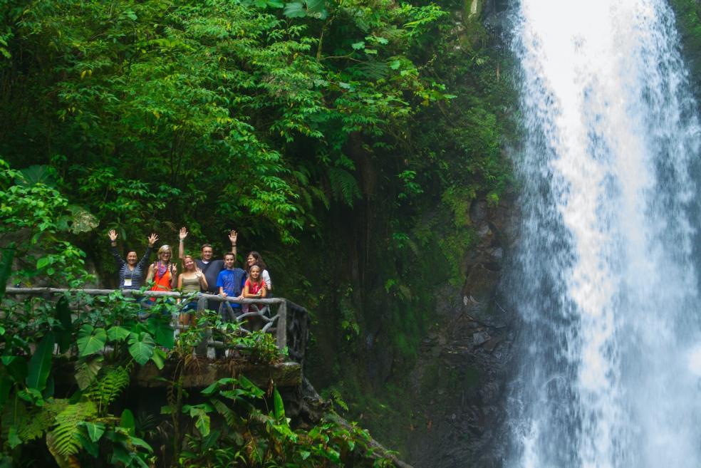 Sortie waterfall