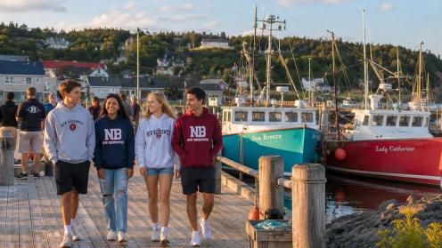Vie étudiante et excursions au New Brunswick