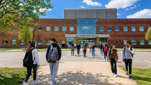 Sports et clubs dans une école du New Brunswick