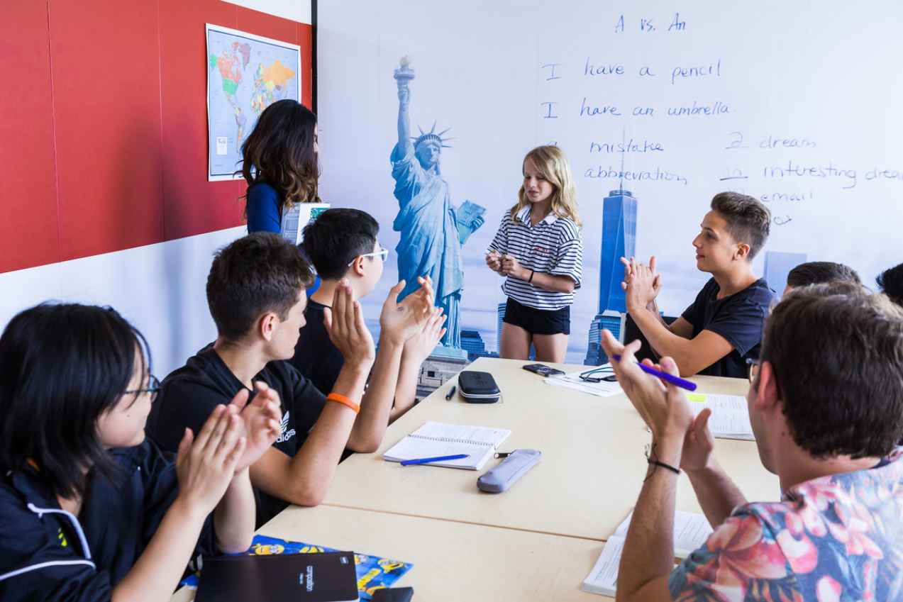 Etudiants école CEL - San Diego